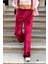 Bordo Bol Paça Kadife Pantolon MG2283 6