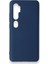 Xiaomi Mi Note 10 Kılıf Içi Kadife Kaplı Nano Silikon Kapak - Lacivert 1