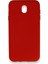 Samsung Galaxy J7 Pro / J730 Kılıf Içi Kadife Kaplı Nano Silikon Kapak - Kırmızı 1