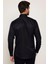 2'li Paket Siyah Slim Fit Kolay Ütü Teri Emen Nefes Alan Doku Dört Mevsim Erkek Gömlek 6