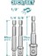 3 Lü Soket Adaptörü 1/4 - 3/8- 1/2 4