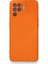 Oppo Reno 5 Lite Kılıf Içi Kadife Kaplı Nano Silikon Kapak - Turuncu 1