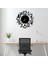 Dekoratif Metal Duvar Saati – Lazer Kesim, Şık ve Minimalist - 60X60CM 6