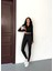 Slim Fit Yüksek Bel Toparlayıcı Crop Kadın 2’li Tayt Takım 3