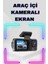 2 Inç Araç Içi Kameralı Ekran 1080P Full Hd Kaliteli Hafıza Kart Destekli 2