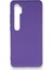 Xiaomi Mi Note 10 Lite Kılıf Içi Kadife Kaplı Nano Silikon Kapak - Mor 1