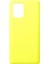 Samsung Galaxy A91 / S10 Lite Kılıf Içi Kadife Kaplı Nano Silikon Kapak - Sarı 1
