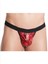 Fantezi Kırmızı Lame Seksi Erkek String - Tanga 1