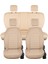 Seat Ateca Deri Oto Koltuk Kılıfı Ön Arka Set Bej Original Seri Scr 2