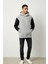 Erkek Pamuklu Renkli 3 Ip Şardonlu Basic Kapüşonlu Sweatshirt 2