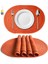 6 Adet Pamuk Iplik Oval Placemat Rami Isı Yalıtım Paspası Anti-Yanık Tencere Paspası Noel Yaratıcı El Dokuma Dekoratif Paspası (Yurt Dışından) 1