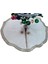, Yılbaşı Çam Ağacı Altı Örtüsü, Çam Ağacı Ayak Halısı Örtüsü, Krem Renk, Peluş, 85 cm 5