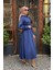 Elbise 10002521311012 Indigo 2