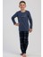 Pamuklu Erkek Çocuk Uzun Kol Pijama Takım(9/10-15/16), 503184 1