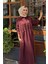Elbise 2502-5007 Bordo 3