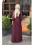 Elbise 2502-5007 Bordo 4