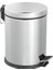 Izmir Fırça Luna 3 Lt. Paslanmaz Pedallı Çöp Kovası - 4100559486 1