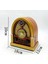 Orta Boy Kubbe Model Retro Ahşap Tasarım Bluetooth Hoparlörlü Radyo – Fm/am Destekli, Şarjlı ve Taşınabilir Radyo NS-7061 (5148) 5