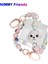 New Big-Eye Cute Pets 2.0 Askılı Bileklik ve Telefon Askısı Bichon Frise 1