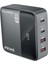 65W Masaüstü 4 Portlu Hızlı Şarj Cihazı Istasyonu 2xusb-A, 2xtype-C Giriş,1,5 Mt. Kablo 2