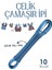 Modacar 10 mt Çelik Çamaşır Ipi Pvc Kaplı Dayanıklı Çamaşır Ipi Balkon Çamaşır Ipi 1