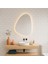 Aurea LED Ayna – Asimetrik Organik Formlu Minimal Duvar Aynası 1