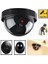 4 Adet Sahte Dome Güvenlik Kamerası Kablosuz Hırsız Caydırıcı Siyah Renk 4