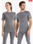 Unisex Termal Tişört 2. Seviye 9258 - Gri Melanj 4