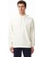 Erkek Krem Oversize Kapüşonlu Sweatshirt K57071T.1MA 1