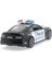 Die Cast Çek Bırak Metal Siyah Polis Arabası 4