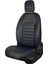 Seat Cordoba Deri Oto Koltuk Kılıfı Ön Arka Set Siyah Mavi Original Seri Scr 6