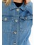 Kadın Denim Ceket – Uzun Kollu Jean Ceket, Şık ve Günlük Kombin 7