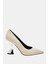 The Laterr High Heel Kadın Kremtopuklu Ayakkabı 1