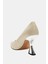 The Laterr High Heel Kadın Kremtopuklu Ayakkabı 3