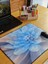 55X45 cm Mavi Inci Kaydırmaz Taban Speed Yüzey Oyuncu Mouse Pad Gaming Pad 4