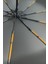 Fiberglass Telli Toplam 20 Fiber Tel Güçlü Rüzgârda Kırılmaz Deri Kılıflı Şemsiye Güçlü Şemsiye 2