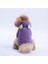 Lila Lucca Teddy Ayı Kulaklı Peluş Köpek Kıyafeti Kedi Kıyafeti Köpek Sweati 1