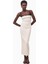 Tailored Bustier Maxi Dress Korse Detaylı Kadın Elbise 6