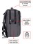Erkek Sırt Çantası Okul Iş Günlük Kullanım USB Aparat Ortopedik Sırt ve Omuz Askısı 14 Inç 4