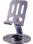 Metal Stand Tablet Telefon Tutucu 360 Derece Dönerli Ayarlanabilir Mor Telefon Tablet Standı Yüksek Kalite Masaüstü Stand 3