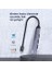 CHB057 USB Type-C To 4 Portlu 3*usb 2.0 1*usb 3.0 Hub Çoklayıcı 1 Metre 5