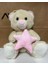 Oyuncak Peluş Sevimli Uyku Arkadaşı Yıldızlı Ayıcık 26 cm 1