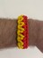 Sarı Kırmızı Paracord Bileklik 4