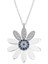 925 Ayar Gümüş Nazarlı Papatya Kadın Gümüş Kolye T7014 (802802) 1