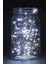 Pilli 5 Metre Dekoratif Peri LED Beyaz Aydınlatma Süsleme Lambası (5148) 4