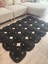 Lavande El Yapımı Halat Kilim – Modern Kare Formlu Dekoratif Tasarım Kilim 4