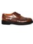 Hakiki Deri Oxford Kahverengi Erkek Ayakkabı - Eva Taban E643 1