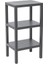 3 Raflı Gri Modüler Ünite Plastik 38X29X74 cm (5148) 1