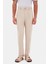 Ds Damat Regular Fit Bej Düz Kumaş Pantolon 1