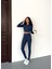 Slim Fit Yüksek Bel Toparlayıcı Crop Kadın 2’li Tayt Takım 2